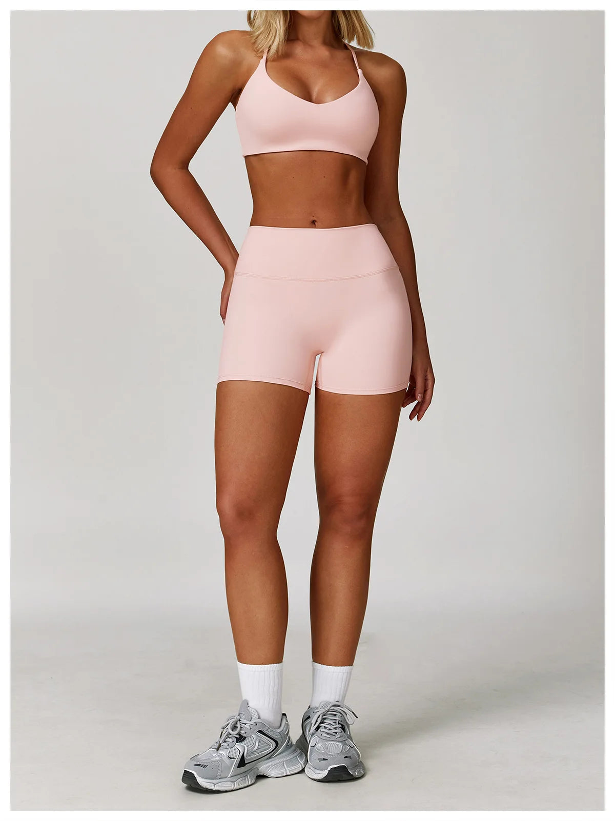 Ensemble Tayee shorty — 3 pièces Sport & Yoga