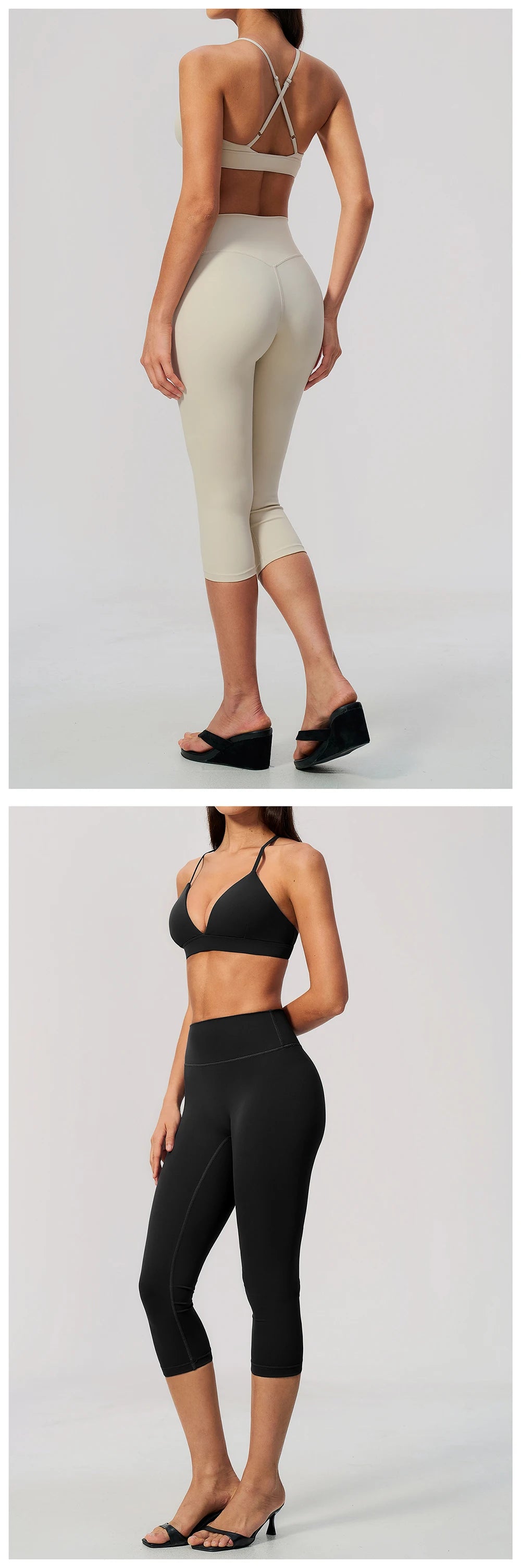 Ensemble Sohlee pantacourt — 2 pièces Sport & Yoga