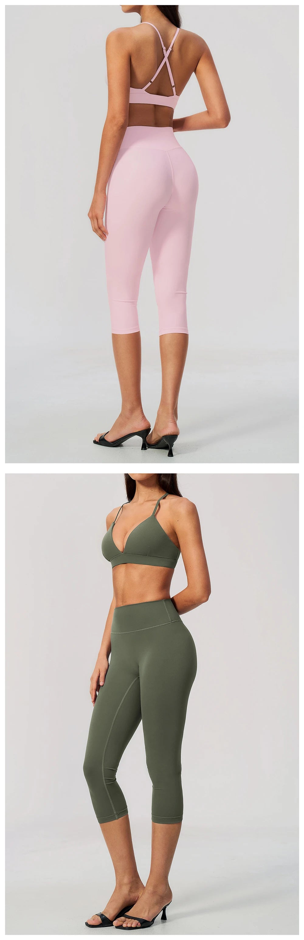 Ensemble Sohlee pantacourt — 2 pièces Sport & Yoga