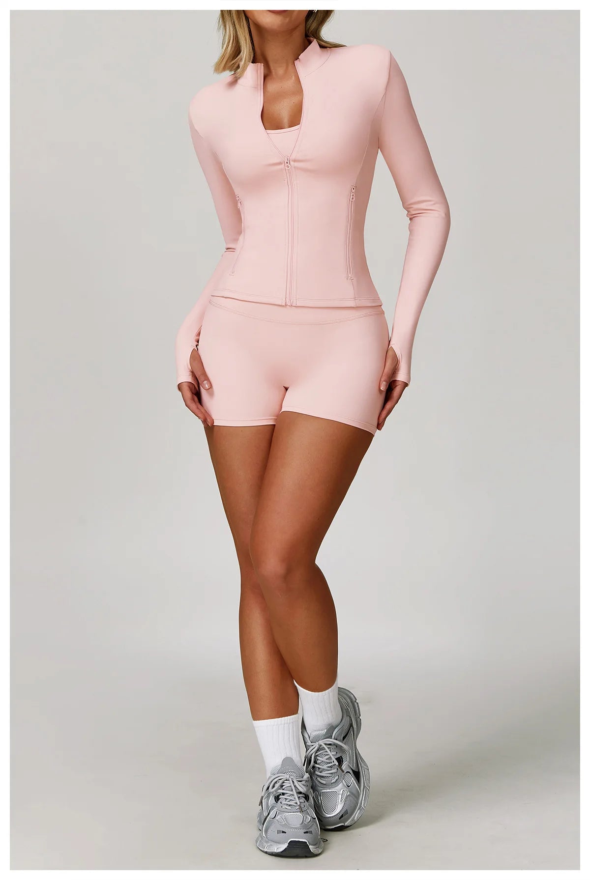 Ensemble Tayee shorty — 3 pièces Sport & Yoga