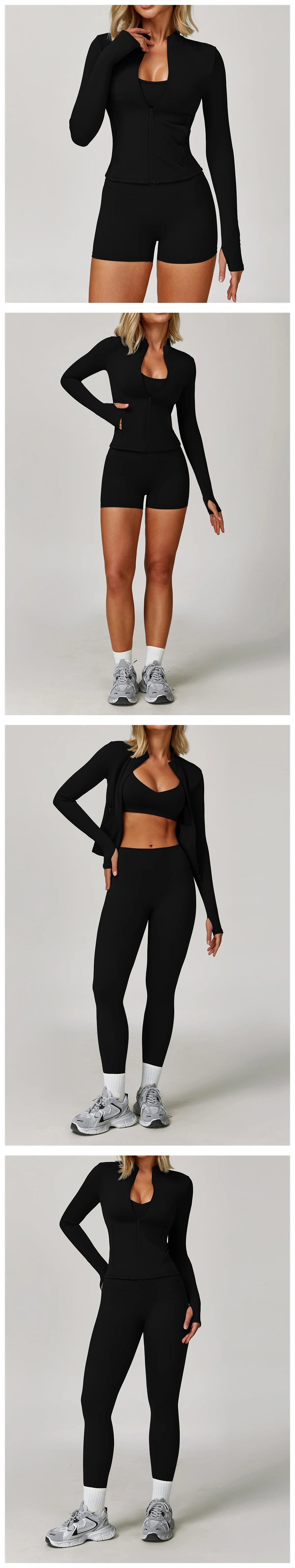 Ensemble Lyudaa shorty — 2 pièces Sport & Yoga