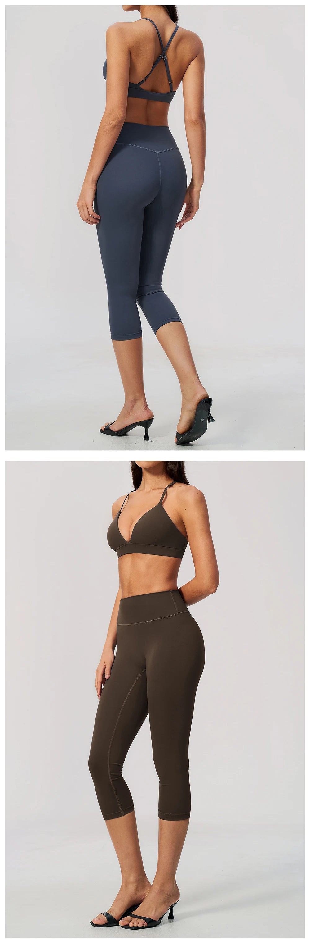 Ensemble Sohlee pantacourt — 2 pièces Sport & Yoga