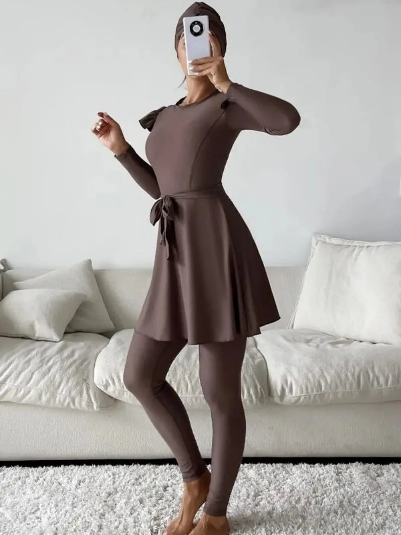 Hadja burkini hijab 3 pièces