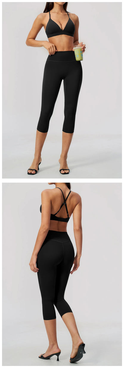 Ensemble Sohlee pantacourt — 2 pièces Sport & Yoga