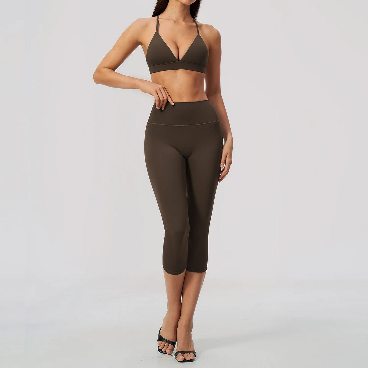Ensemble Sohlee pantacourt — 2 pièces Sport & Yoga