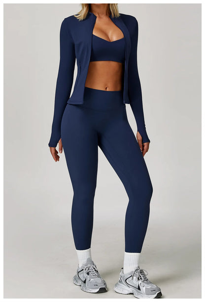 Ensemble Tayee Leggins — 3 pièces Sport & Yoga