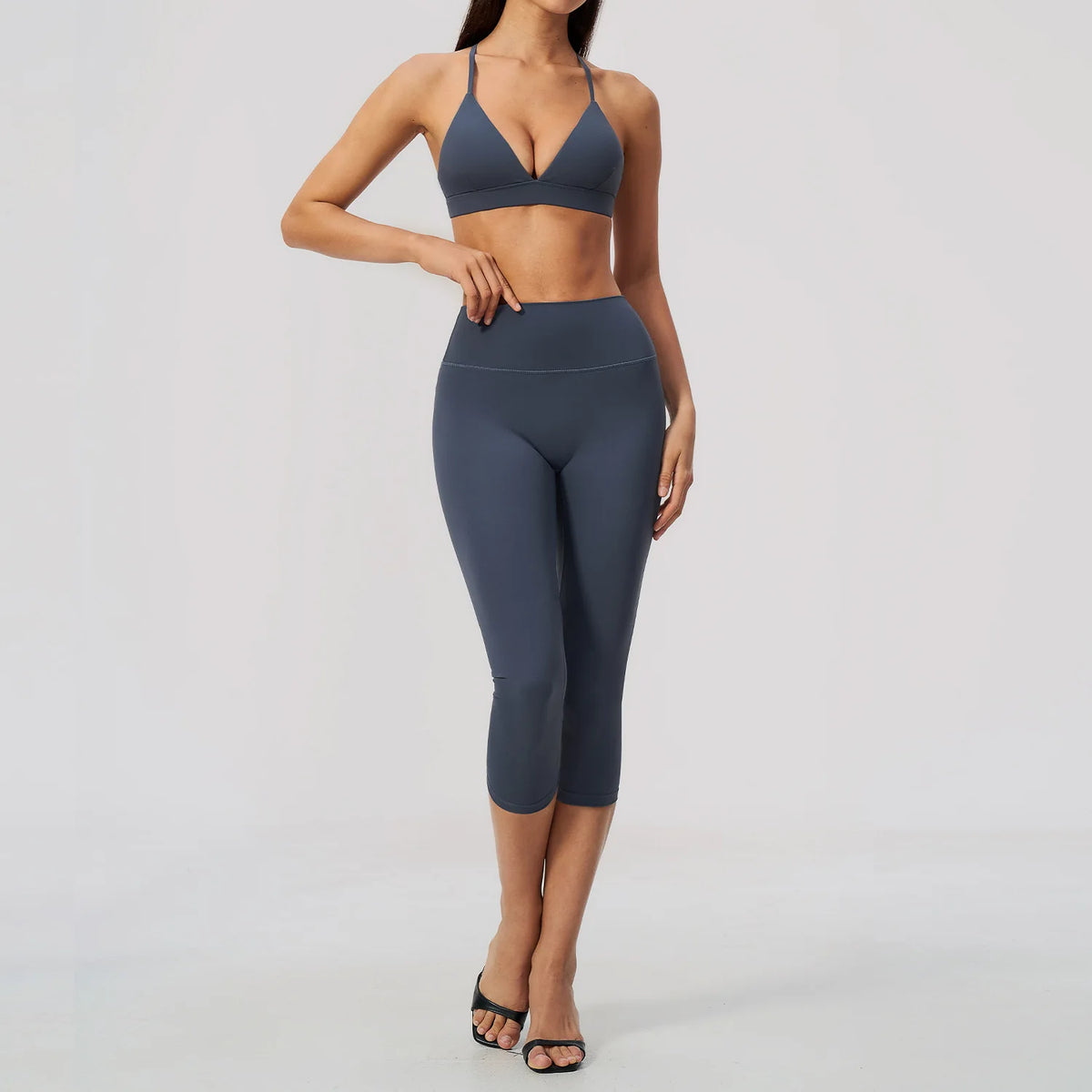 Ensemble Sohlee pantacourt — 2 pièces Sport & Yoga