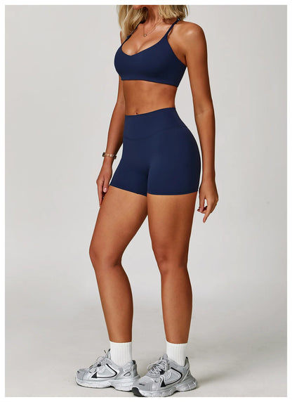 Ensemble Tayee shorty — 3 pièces Sport & Yoga