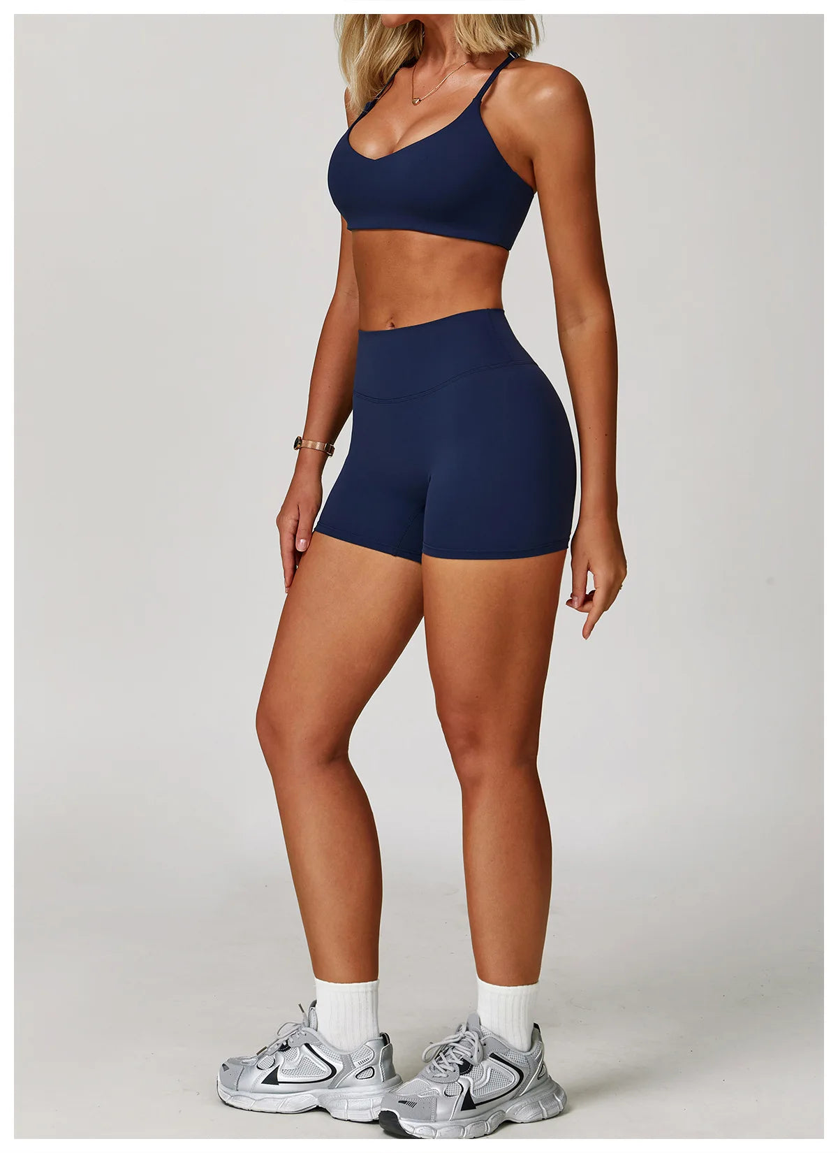 Ensemble Lyudaa shorty — 2 pièces Sport & Yoga