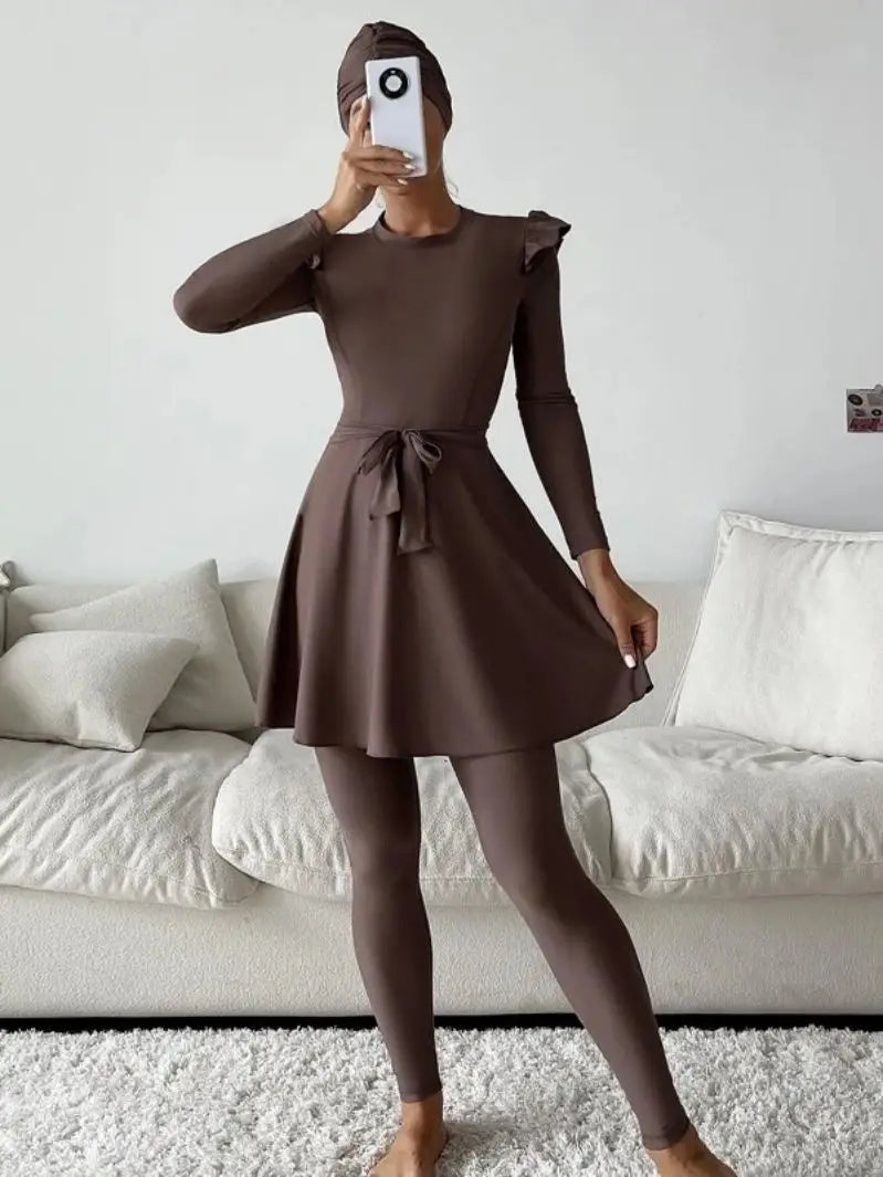 Hadja burkini hijab 3 pièces