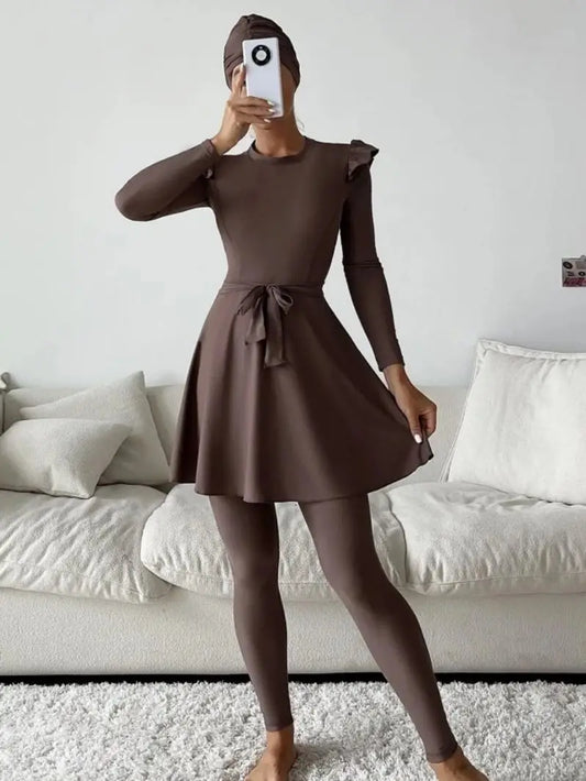 Hadja burkini hijab 3 pièces