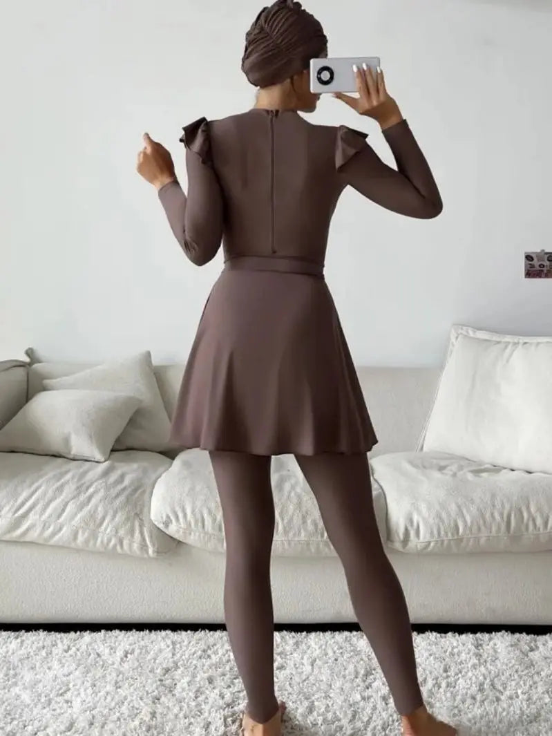Hadja burkini hijab 3 pièces