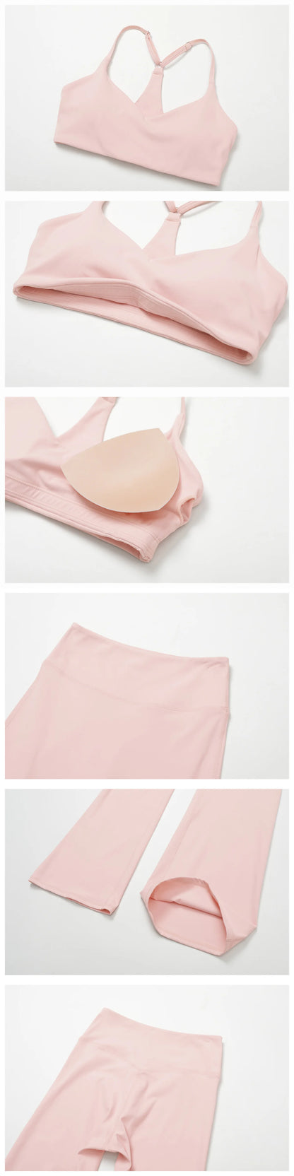Ensemble Tayee shorty — 3 pièces Sport & Yoga