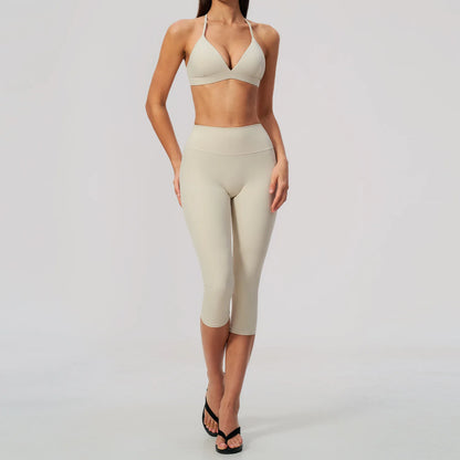 Ensemble Sohlee pantacourt — 2 pièces Sport & Yoga