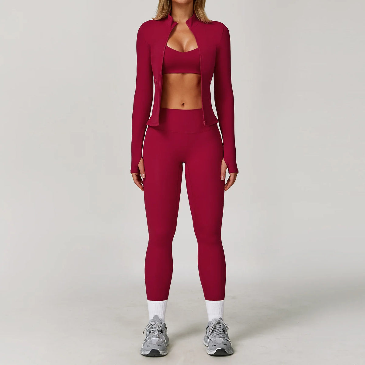 Ensemble Tayee Leggins — 3 pièces Sport & Yoga