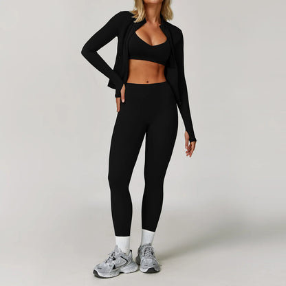 Ensemble Tayee Leggins — 3 pièces Sport & Yoga